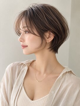ネオリーブ モカ 川崎チネチッタ店(Neolive mocca) 20代30代40代50代 大人 ナチュラルショート ミルクブラウン