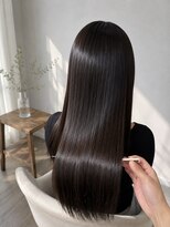 テーラヘアー 我孫子店(TELA HAIR)&nbsp;【うる艶髪】ダークアッシュ×ナチュラルストレート