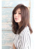 大人きれいなクラシカルセミロング♪