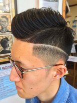 グルーミングサロン バーバーヤマシタ(GROOMING SALON BARBER YAMASHITA)&nbsp;個性的　ラインがポイント！