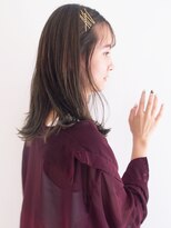 ローブ アオヤマ(LOAVE AOYAMA)&nbsp;【LOAVE】 外国人風 /束感ミディ×細めニュアンスハイライト