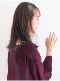 【LOAVE】 外国人風 /束感ミディ×細めニュアンスハイライト