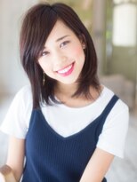 ヘアークラブ(HAIR CLUB) 柔らかい質感の内巻きミディアム