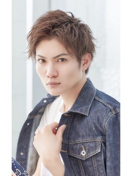 ミチオ ノザワ ヘアサロン ギンザ(Michio Nozawa HAIR SALON Ginza) くせ毛風パーマ×セミウェットショート【瀧上丈司】