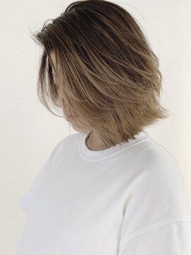 リアン(Lien) バレイヤージュ×グレージュ／熊田佳奈子