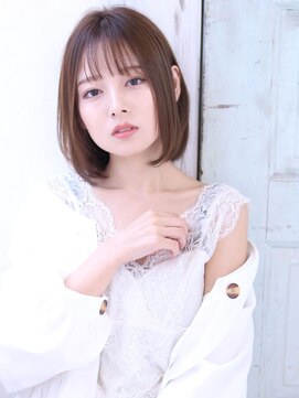 ジュール(Jule) 【Jule】大人かわいい◇ワンカール透明感ボブ◇20代30代　神戸