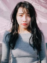 美容室 グローブ 船橋店(globe)&nbsp;暗髪ゆるウェーブ スタイル☆【船橋】