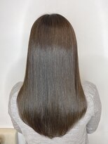 ジーナ セントラル銀座(Zina)&nbsp;ヘルシーカラー＊髪質改善＊オリーブグレージュ【ZinaCENTRAL】