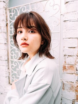 アジト ヘアーアンドリラクゼーション(AJITO HAIR&RELAXATION) 外はねミディアムレイヤー