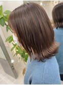 大人可愛い外ハネボブスタイル