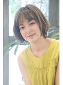 店長mayumi★伸ばしかけボブ｜ことりベージュ/20代30代40代50代