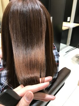 アニュー 北浦和店(ANEW) 《髪質改善》トリートメント、ストレートでツヤ感を。