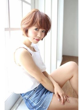 リーフ 御門台店(LeaF) カジュアル☆女っぽショート