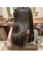 アッシュ 武蔵境店(Ash)&nbsp;髪質改善切りっぱなしロングボブ