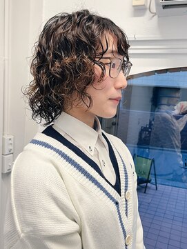 ラレイ ハラジュク(Lalei harajuku) ウルフ/レイヤーカット/スパイラルパーマ/ウルフカット/レイヤー