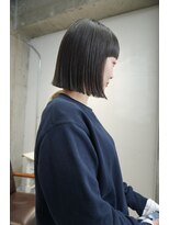ピア ヘアーデザイン プレミアム(Pia hair design premium) 切りっぱなしボブ　(坪井)