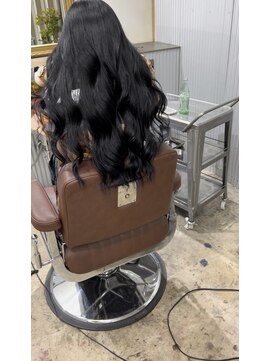 ディーパス(D-PATH) 【blue black／会津若松】ダブルカラー/バレイヤージュ