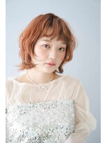 シェル 吉祥寺(shell) くびレイヤーエモージュグレージュカラーくびれショート/吉祥寺