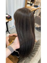 アムプリエ(Ame briller) 大人気メニューブリーチなしダブルカラー・オリーブベージュ
