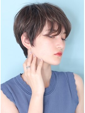 インセプション 銀座(INCEPTION) 40代50代小顔前髪イメチェンアンブレラカラーショート