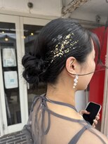 結婚式参列アレンジ