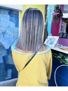 トーク 武庫之荘(TAL'KE) TAL’KE武庫之荘/バレイヤージュ×グレー_425