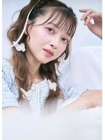 ヘアメイクサロン シャルメ(Hair Make Salon CHARMER) 編み込みハーフツイン！