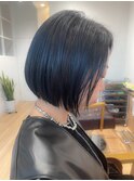 切りっぱなしボブ