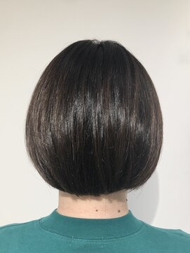 ヘアーポケット 恵比寿(hair pocket) 艶髪ベージュボブ/髪質改善/透明感カラー/小顔カット/30代/40代