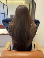 マーリャヘアー(mallia hair)&nbsp;レイヤースタイルレイヤーカットロングレイヤー小顔スタイル