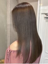 ファビ 渋谷(Fab) 渋谷/イルミナカラー/ミルクティーベージュ/トリートメント