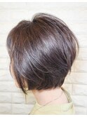 ショートレイヤーボブ×イノアカラー