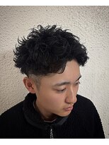 メゾンフォーメン(Maison for men) スパイキーショート/ピンパーマ/無造作ショート