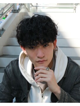 ヘアサークルジープ 千舟町店(hair circle geep) 波巻きシャドウパーマ