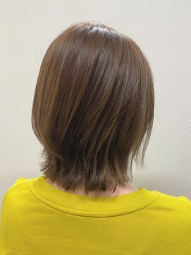 ウルフ×ミディショート