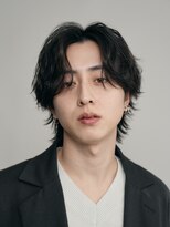 バイフィフス 原宿/表参道(by fifth)&nbsp;センターパートシャドウパーマルーズパーマスパイラルパーマ