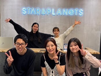 スターアンドプラネッツ あべのフープ店(STAR&PLANETS)の写真/【天王寺駅徒歩5分】落ち着ける個室完備で居心地抜群◎女性スタイリストの丁寧なカウンセリングが大好評♪