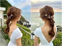 イロハ(I RO HA)の雰囲気（花嫁さんのヘアセットもお任せください♪）