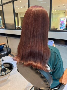 インク サカエ(inq sakae) ライトブラウン　韓国ヘア　ブリーチカラー