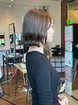 シェール(cher)&nbsp;ミディアム/ボブ/レイヤー/モカグレージュ