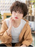 インナーカラーくせ毛風抜け感小顔マッシュh4川口20代30代40代