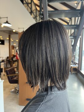 リドル ヘアー 駒生店(Riddle HAIR) 外ハネ×ハイライト