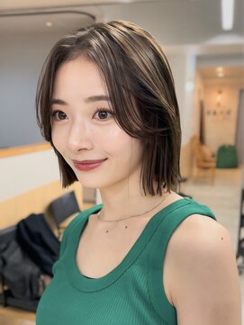 サンドイエナ 横浜店(sand yena) 暗めカラー／髪質改善/マロンベージュ/くすみベージュ/横浜駅