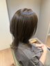 【新規土日祝】デザインカット+カラー+エイジングorスパトリートメント