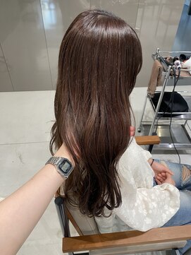 ローレンアオ(LOREN AO) ラベンダーブラウン/秋カラー/イルミナカラー/レイヤーロング