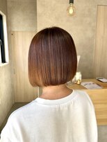 ヌーク(nook.) ミディアムヘア／暗めカラー/グランマッシュ/佐賀