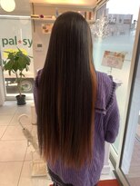 ルルバイアズール 草加店(LULU by azule)&nbsp;インナーカラー，オレンジ，ビビットカラー【草加】