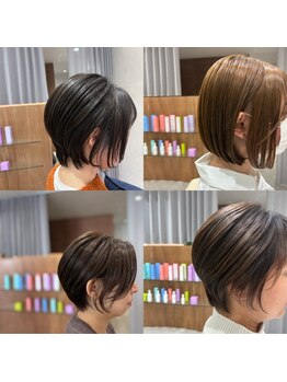 クレド(CREDO)の写真/骨格&髪質を見極めた繊細なカットで、どこから見ても美しいシルエット◎再現性高く、毎朝のセットが簡単!