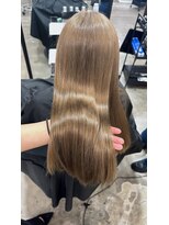 ウィリーベル 沖縄(WILLIE BELLE)&nbsp;ハイトーン/艶髪ロング/透明感カラー/髪質改善ストレート