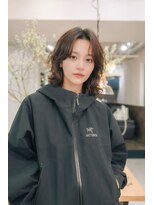 ヘアーアンジェ 南矢野目店(Hair ange)&nbsp;マットブラウン×イルミナカラー×N.(エヌドット)《福島市》-20